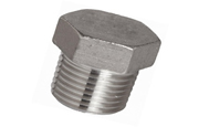 ASTM B564 Monel 400 / K500 Threaded / Screwed Hex Plug